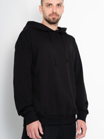 Trening barbat COZY CUSTOM Oversize WKND negru - Img 3