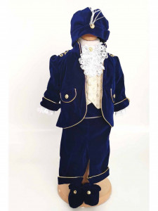 Costum baieti David cu sapca si botosei - Img 1