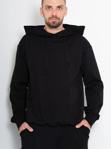 Trening barbat COZY CUSTOM Oversize WKND negru - Img 4