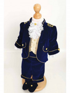 Costum baieti David cu sapca si botosei - Img 2