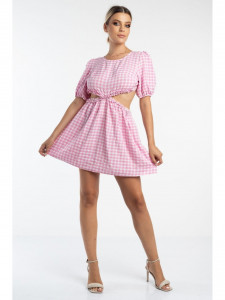Rochie dama mini cu decupaj la spate - Img 5