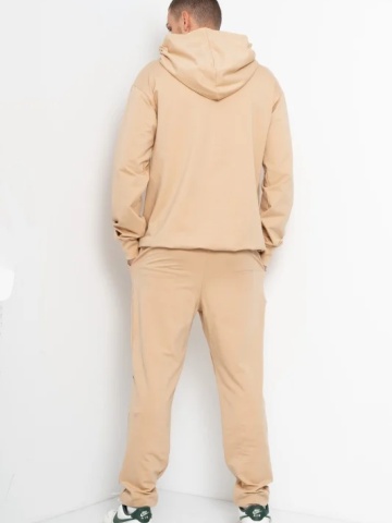 Trening barbat COZY CUSTOM Oversize WKND Bej - Img 3