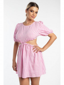 Rochie dama mini cu decupaj la spate - Img 1