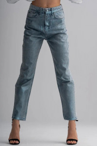 Metallic Blue Jeans - Img 3
