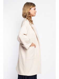 Cardigan dama bej model larg - Img 2