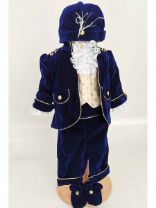 Costum baieti David cu sapca si botosei - Img 4