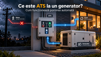Ce este ATS la un generator de curent și cum funcționează pornirea automată?