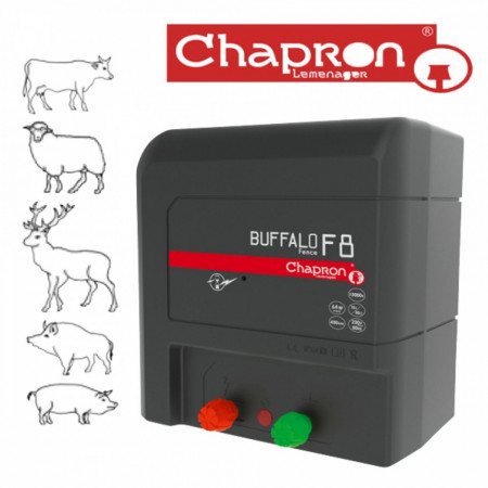 Aparat gard electric BUFFALO F8 pentru animale domestice si salbatice 220V/8J CHAPRON