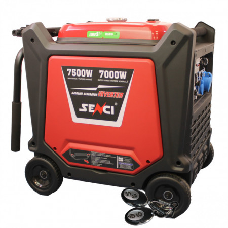 Generator de curent monofazat inverter Senci SC-8000i, Putere max. 7,5 kW, 230V, AVR