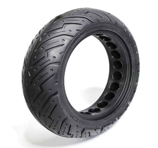 Anvelopa Plina Trotineta 10x2.5C Negru Janta 44 mm