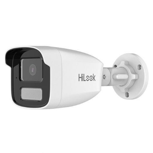Camera IP HiLook, 6MP, Lentila 4mm, Iluminare duala 50m, Microfon, PoE, IP67 - IPC-B460HA-LU(4mm)