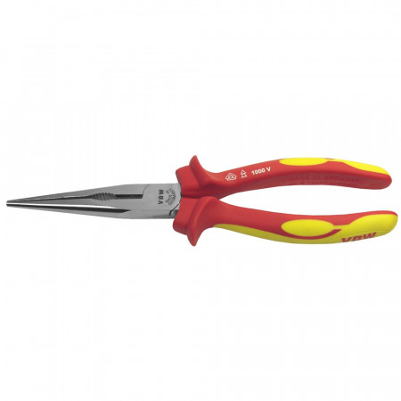 Cleste cu varf semirotund, electroizolat VDE, lungime 200mm