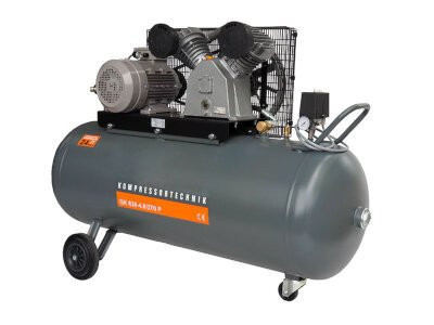 Compresor cu piston - Profesional 4kW , 630 L/min - Rezervor 270 Litri - WLT-PROG-630-4.0/270