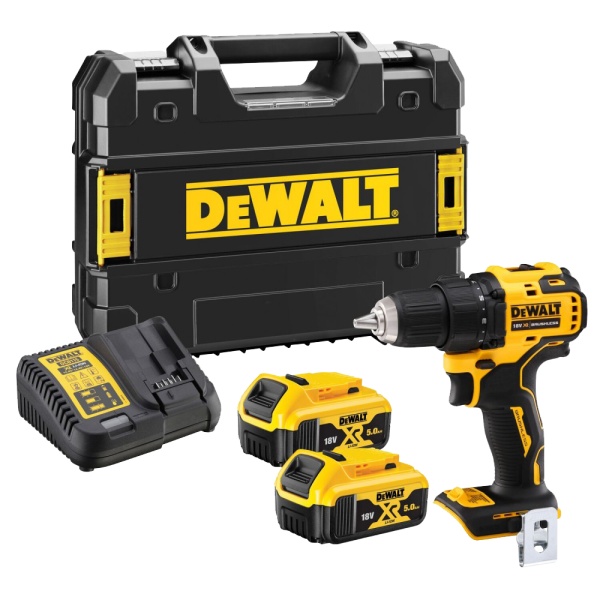 Masina de gaurit DeWalt DCD708P2T cu 2 acumulatori