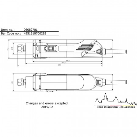 Motor pentru frezare AMB (Kress) 1050FME-P