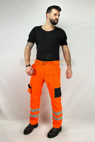 Pantaloni Safety Shell Shield – Orange