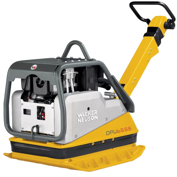 Placa compactoare reversibila Wacker-Neuson DPU 6555 Hehap – 65 kN, motor diesel Hatz, 518 kg
