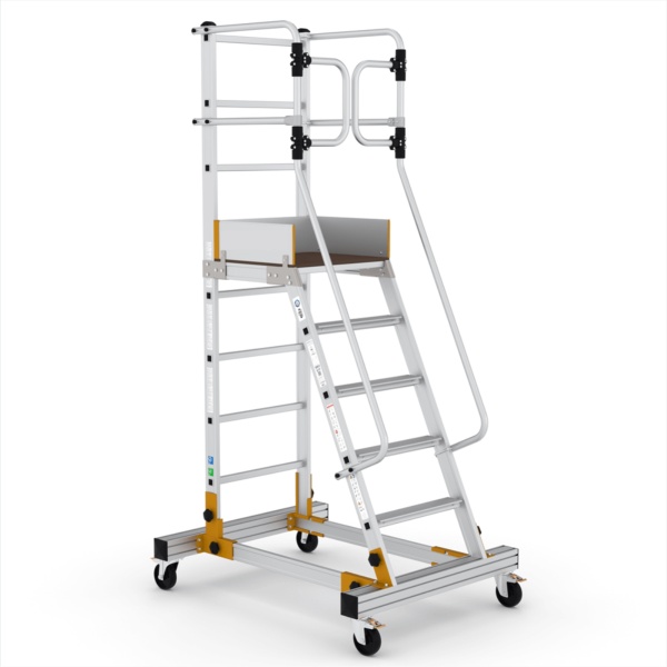 Platforma mobila profesionala RD33 din aluminiu, H lucru 3,3m