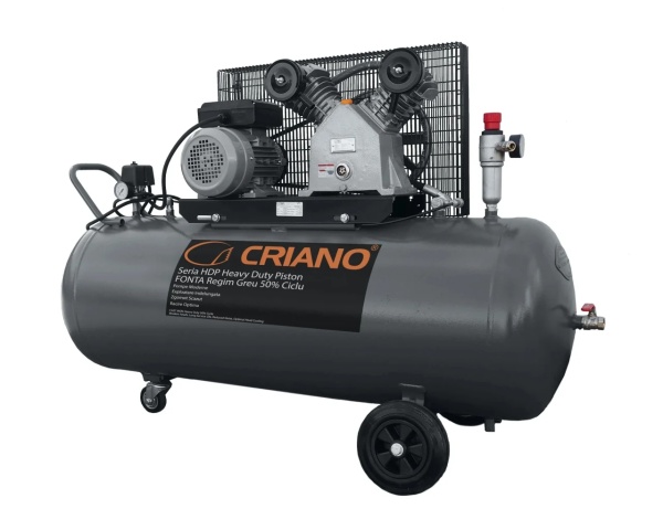 Compresor aer profesional CNO-HDP430-200M, 3CP, 430 L/min, 10 bari, rezervor 200L, monofazat