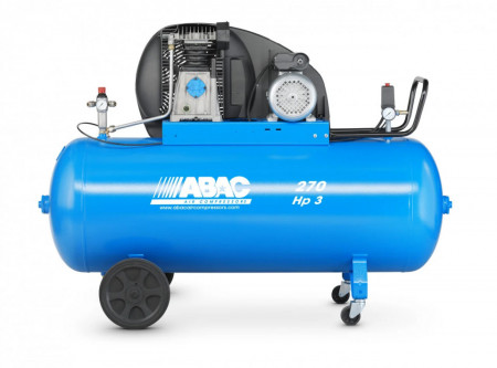Compresor de aer cu piston 2.2 kW, 393 L/min, 10 bari 270 Litri - ABAC-A39-270-CM3