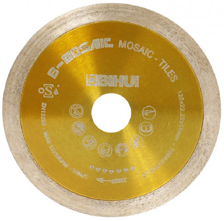 Disc Diamantat pt. Mozaic, Sticla 115x22.2 (mm) Super Premium - BIHUI-DCDC115