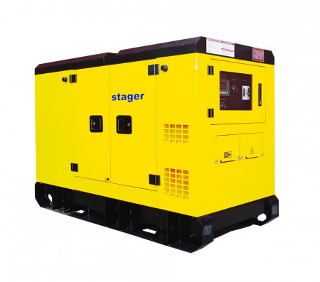 Generator insonorizat Stager YDY182S3, diesel, trifazat 165kVA, 238A, 1500rpm