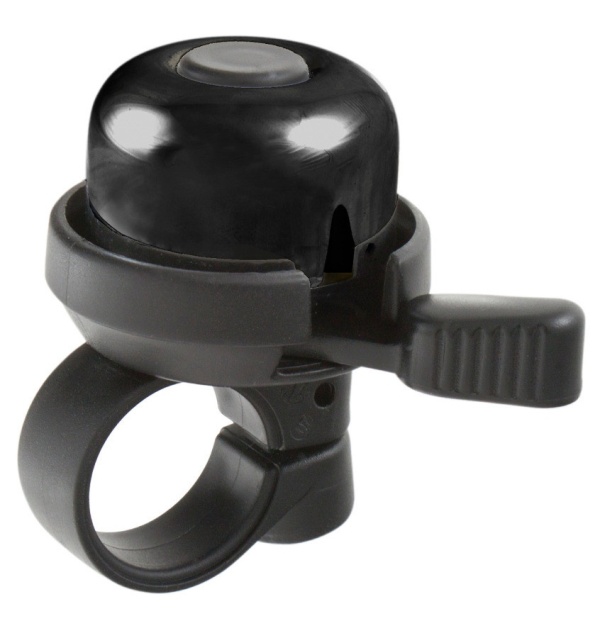 Sonerie pentru biciclete M-WAVE BELLA DING-DONG Negru