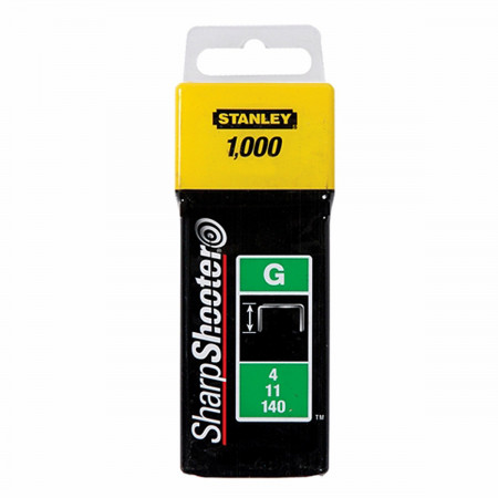 Stanley 1-TRA705T Capse de inalta calitate 8 mm / 5/16" 1000 buc. tip g 4/11/140