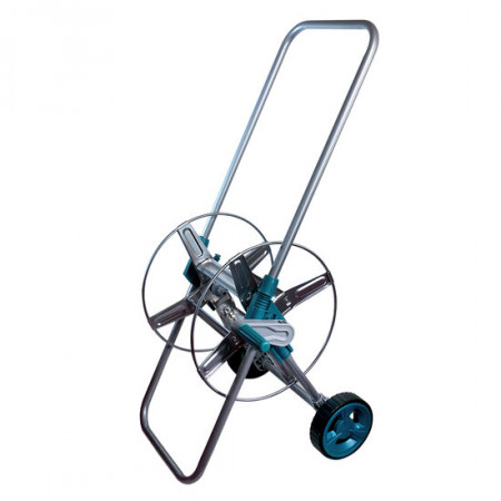 Carucior pentru furtun de gradina, telescopic, 60m, 1/2", 30m 3/4"