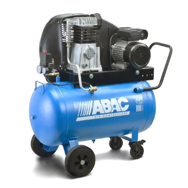 Compresor de aer cu piston - 1.5 kW, 255 L/min, 10 bari - Rezervor 90 Litri - ABAC-A29B-90-CM2-EXP