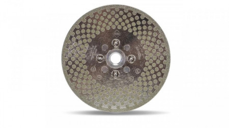 Disc diamantat galvanizat pt. taiat si slefuit 115mm, ECD 115 2in1 SuperPro - RUBI-31964