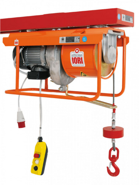 Electropalan Profesional 800 kg, 40 metri cablu - IORI-DT800D-40m Motor Trifazic