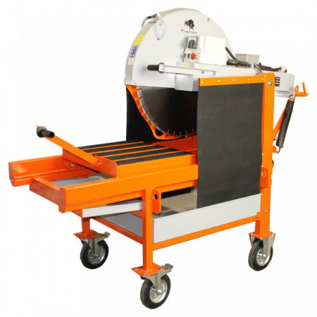 Masina de taiat caramida BISONTE KTV 650, disc 650 mm, lungime taiere 500 mm