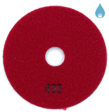 Paduri / dischete diamantate pt. slefuire umeda #400 Ă100mm - DXDY.WETPAD.100.0400
