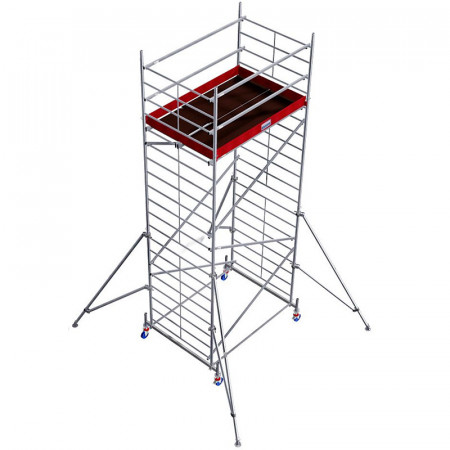 Schela din aluminiu Protec XXL 1,2 x 2m, inaltime lucru 6,3m