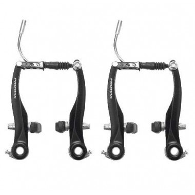 Set V-Brake Aluminiu Promax ( F+R ) Negru