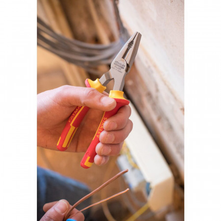Stanley 0-84-002 cleste combinat maxsteel VDE, 200 mm, blister