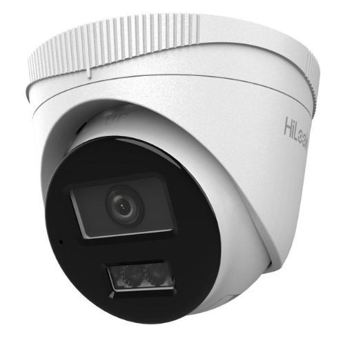 Camera IP HiLook, 4MP, Lentila 2.8mm, Smart Hybrid Light, microfon, PoE, IP67 - IPC-T240HA-LU