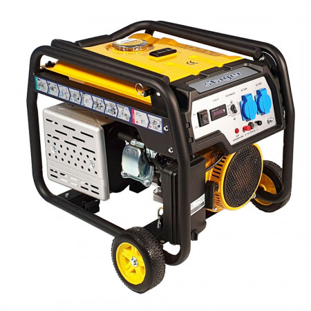 Generator de curent monofazat Stager FD 3000E, open-frame 2.5kW, benzina, pornire electrica