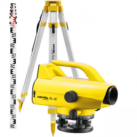 Nivela electronica Digitala EL-32 Nivel System cu mira cu cod de bare TS-5 și trepied SJJ1