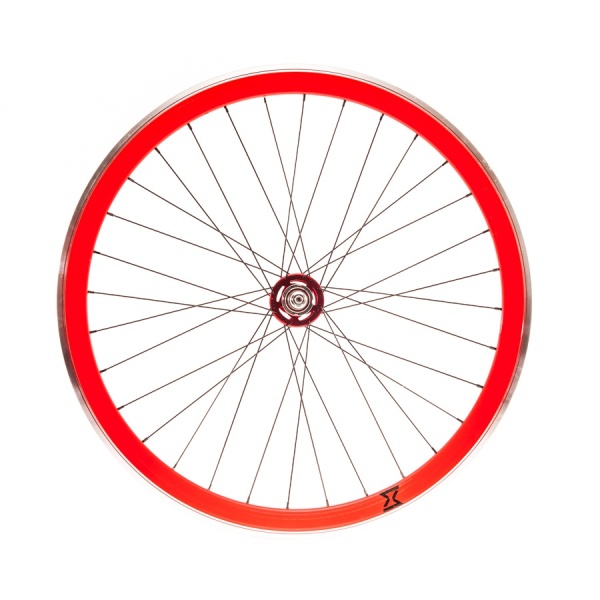 Roata Fata Single Speed/Fixie SXT 700-32H 40 mm Rosu