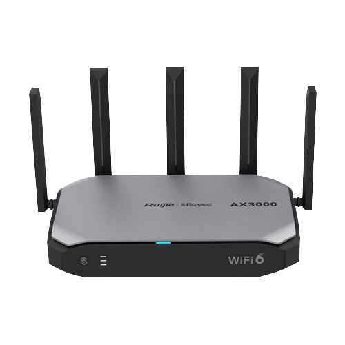 Router WiFi 6 Dual Band, 5 porturi GE, AX3000, Cloud Management - Ruijie RG-EG105GW-X
