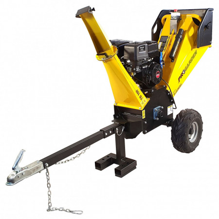 Tocator resturi vegetale ProGARDEN TB100E, 12CP, benzina, 6mc/h, 65-100mm, pornire electrica