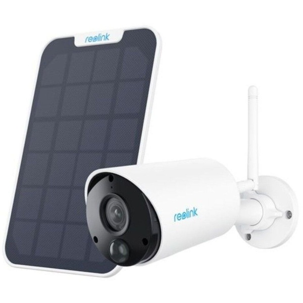 Camera IP wireless 3MP, lentila 4mm, IR 10m, alerte, zoom digital 10x, IP65, microfon, difuzor + panou solar - Reolink Argus ECO