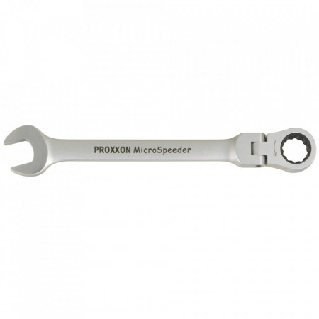 Cheie combinata fixa inelara cu clicket si cap oscilant, Proxxon 22061, 24 mm