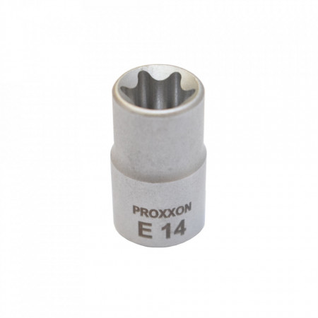 Cheie tubulara cu prindere 3/8", Proxxon 23620, profil Torx E14