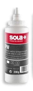 Creta de marcare pt. aparate de trasare cu sfoara, alb CPW, 230gr - Sola-66152501