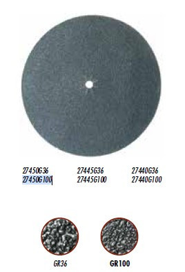 Disc carbura de silicon pt. slefuiri placi, Ă450mm, gran. 100 - Raimondi-27445G100