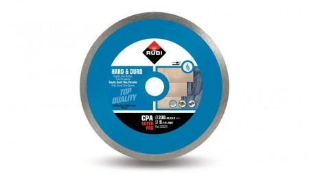 Disc diamantat pt. materiale foarte dure 230mm, CPA 230 SuperPro - RUBI-30928