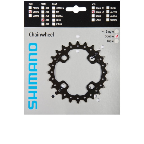 Foaie Angrenaj 24T SHIMANO 2x10v FC-M615/675